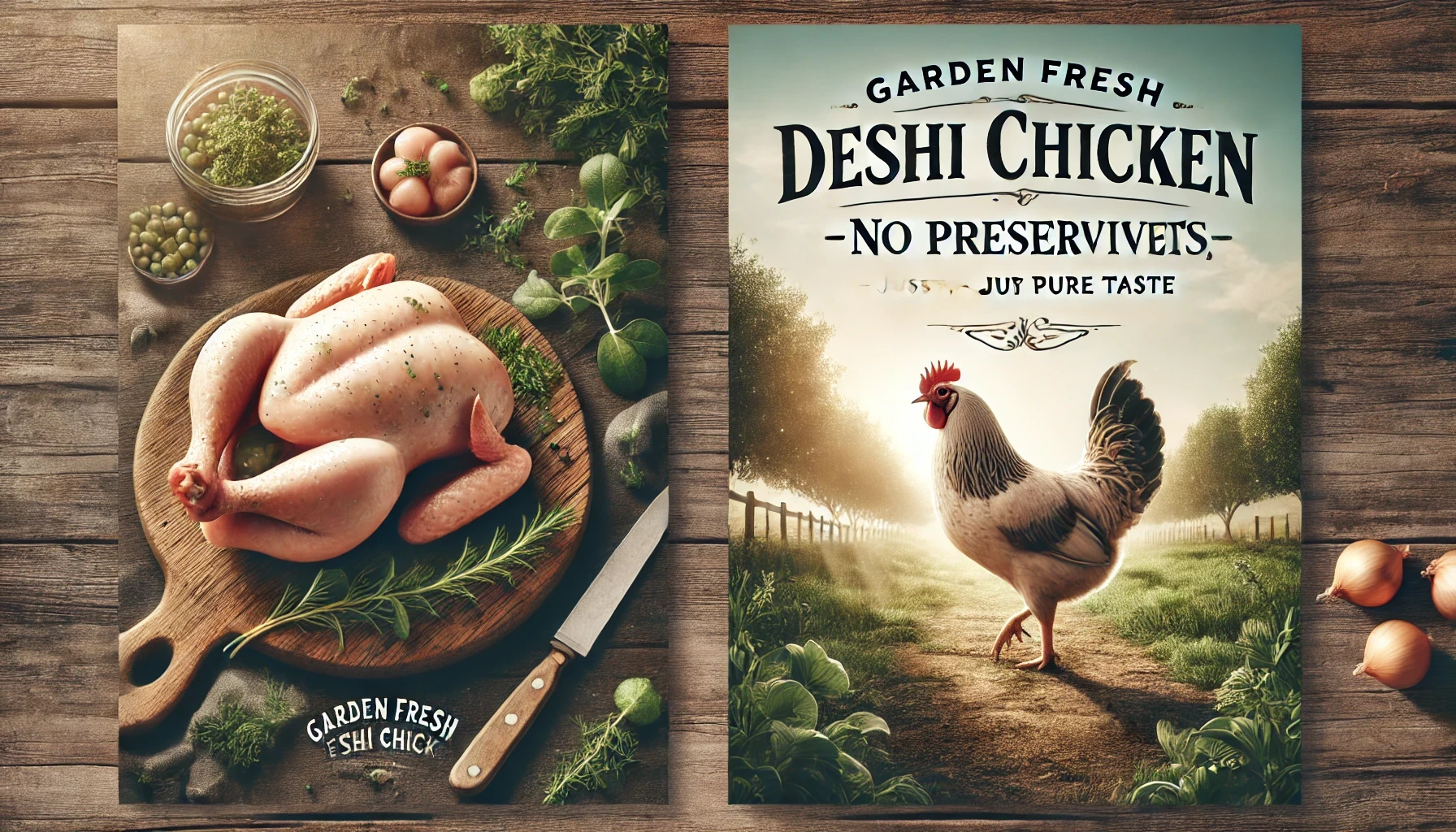 "Garden Fresh Deshi Chicken